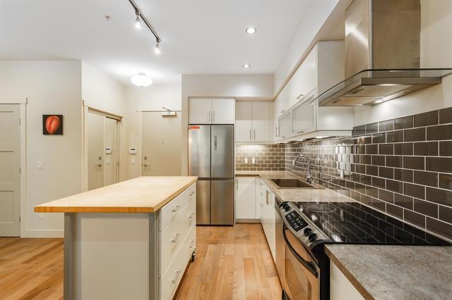 Kitchen in Martin Lofts in Downtown Kelowna BC