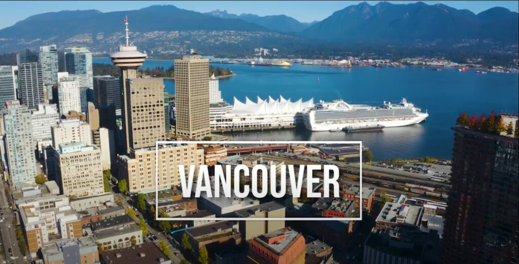 Photo of Vancouver with high-rise Towers and Ocean View