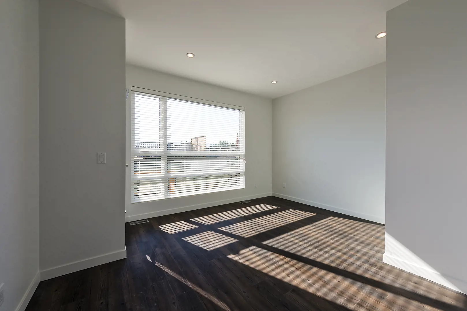 The Lakeview Terrace bedroom, a real estate development in Kelowna sold by Vantage West Project Sales.